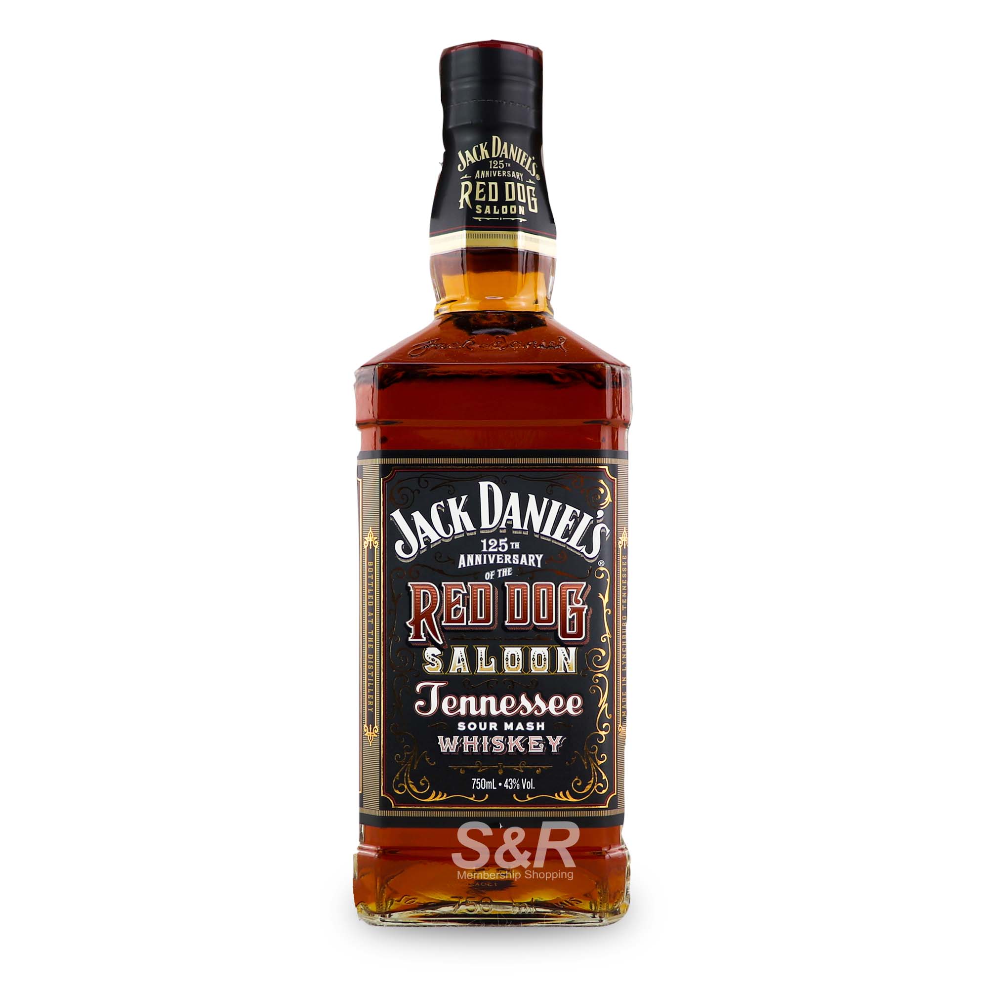 Jack Daniel's Red Dog Saloon Tennessee Sour Mash Whiskey 750mL Jack Daniel's Red Dog Saloon Tennessee Sour Mash Whiskey 750mL